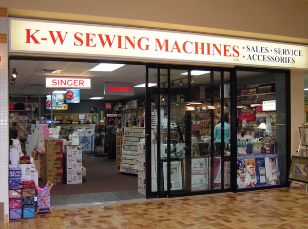K-W Sewing Machines Store Front